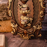 Three Sacred Hearts of the Holy Family Wall Hanging Art work Personalized Religious Gift wooden decor
