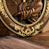 Jesus Agony in the Garden Wood Carving, Home Wall Religious Pendant Decoration