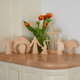 Easter Scene Wooden Decoration - Artwork in your home