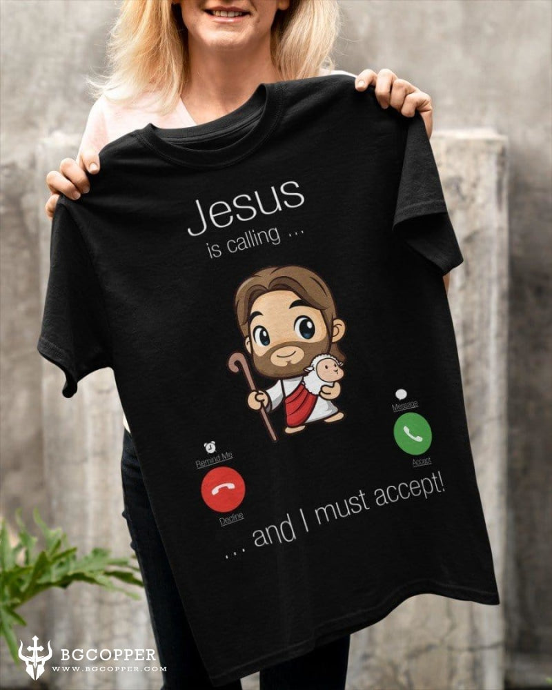 Jesus is calling Classic Unisex T-Shirt - BGCOPPER