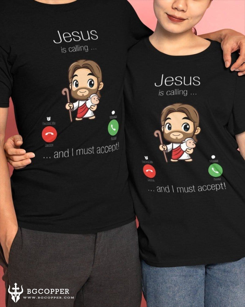 Jesus is calling Classic Unisex T-Shirt - BGCOPPER