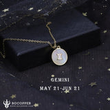 Titanium steel constellation symbol necklace - BGCOPPER