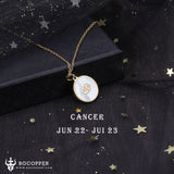 Titanium steel constellation symbol necklace - BGCOPPER