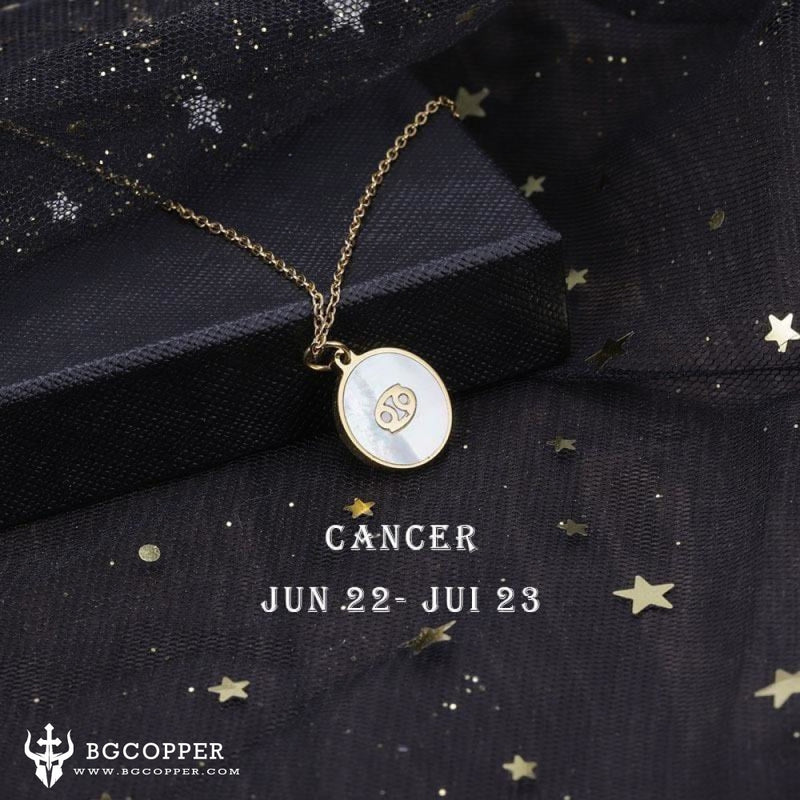 Titanium steel constellation symbol necklace - BGCOPPER