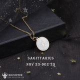 Titanium steel constellation symbol necklace - BGCOPPER