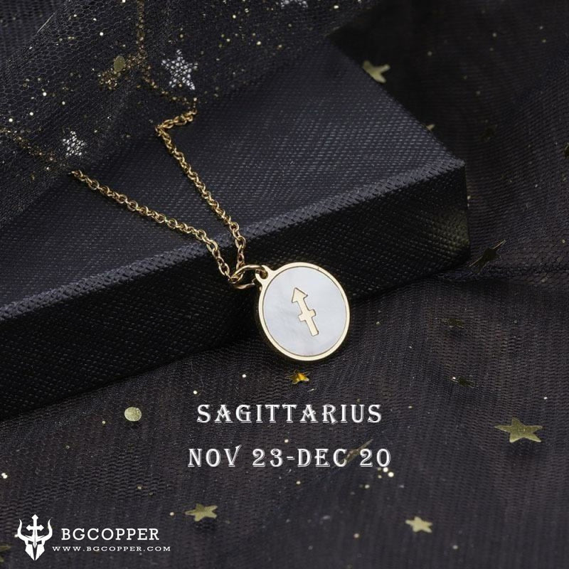 Titanium steel constellation symbol necklace - BGCOPPER