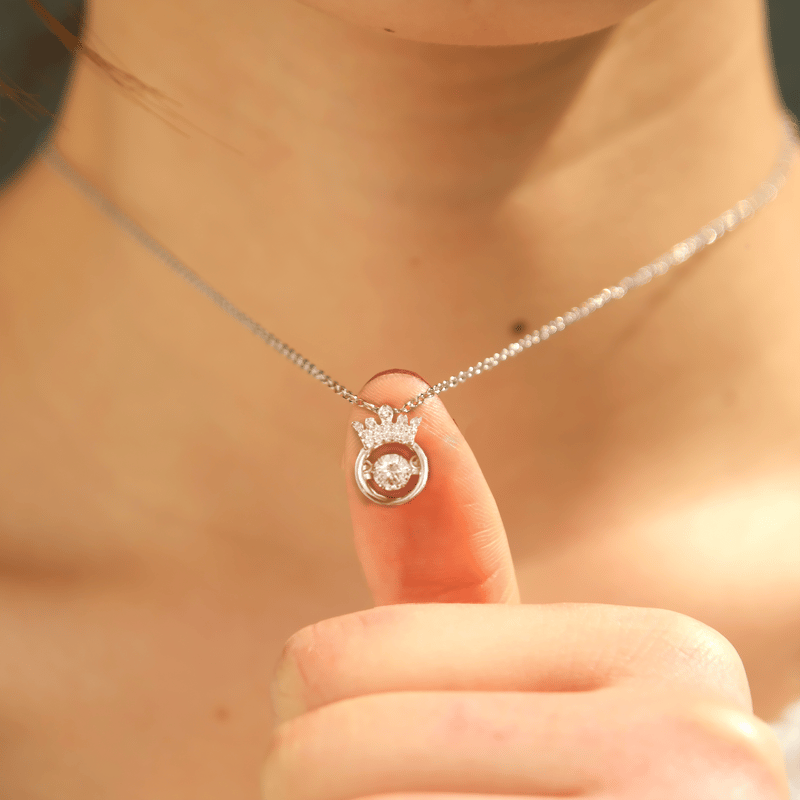 To My Granddaughter👧  | S925 Straighten Your Crown Necklace💕