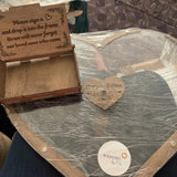 Hearts Wedding Guest Book Alternative, Custom Drop Box, Unique Wooden Boho and Rustic Wedding Decor, Anniversary
