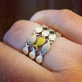 Swimming Against The Current Adjustable Ring - Gift for HER