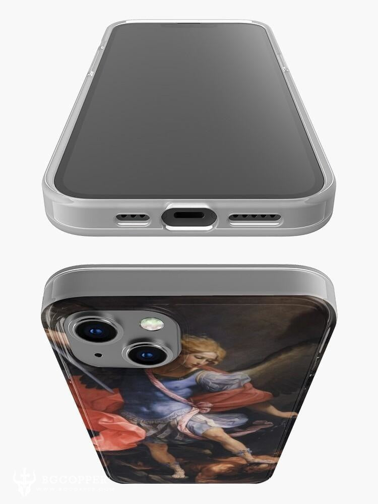 St. Michael the Archangel iPhone Case - BGCOPPER