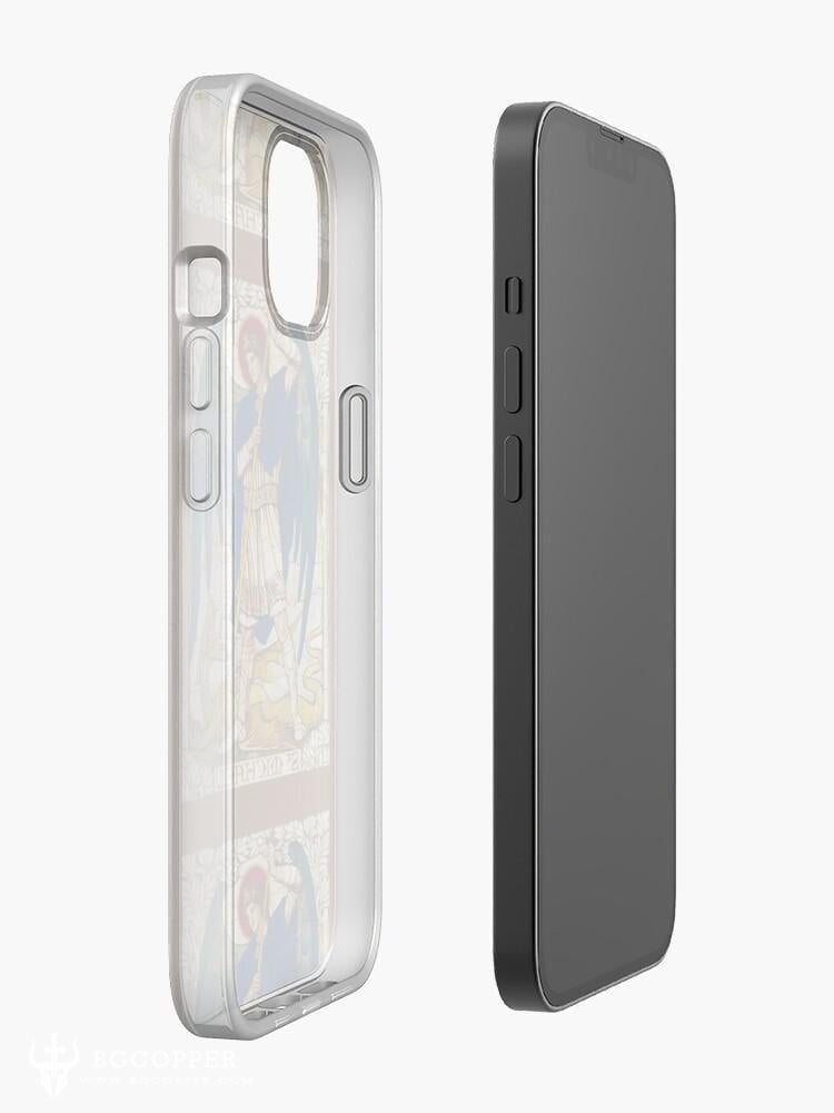 St Michael Angel Catholic Saint Archangel iPhone Case - BGCOPPER