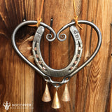 【Valentine's Day Sale】Bgcopper Lucky Love Wind Chime with Steel Nails