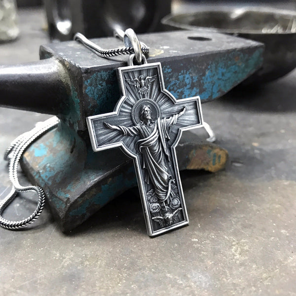 Ascension Cross Necklace - Thank you for your love and forgivness