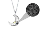 Sun&Moon 100 Languages I Love You Projection BFF Couples Necklaces - BGCOPPER